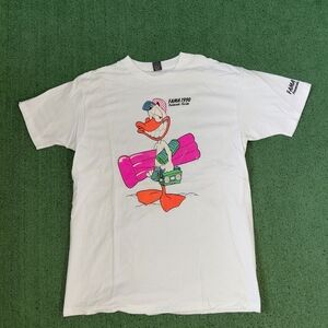 VINTAGE 1990 FAMA Pensacola Florida Duck Beach T Shirt Size XL